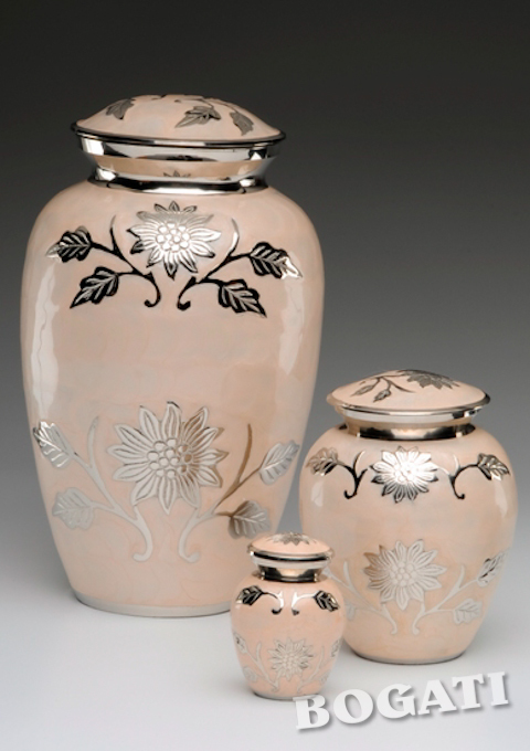 Plating Bronze Urns