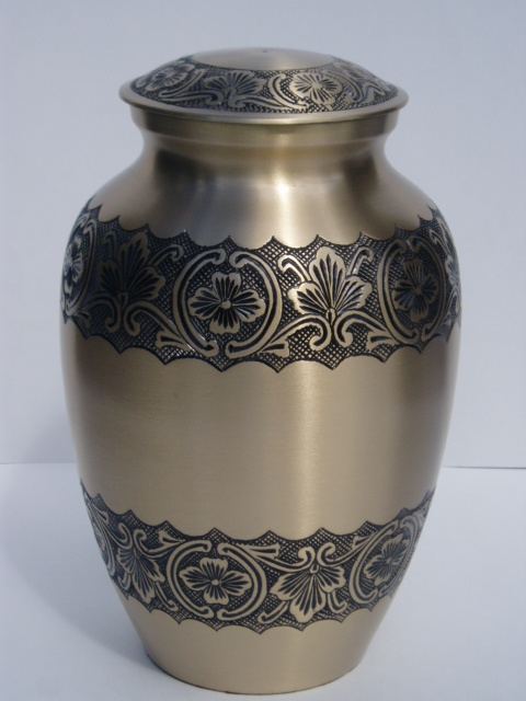 Bronze Engraved Cremation Urns