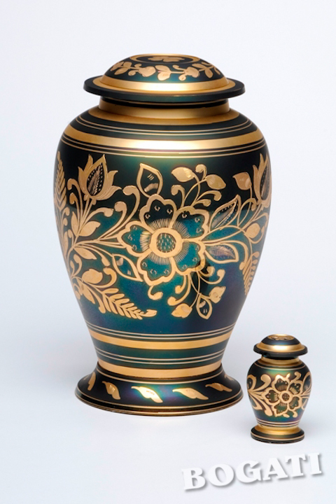 Bronze Engraved Cremation Urns