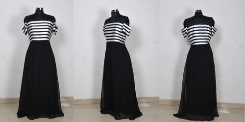 Black Ladies Maxi Dress