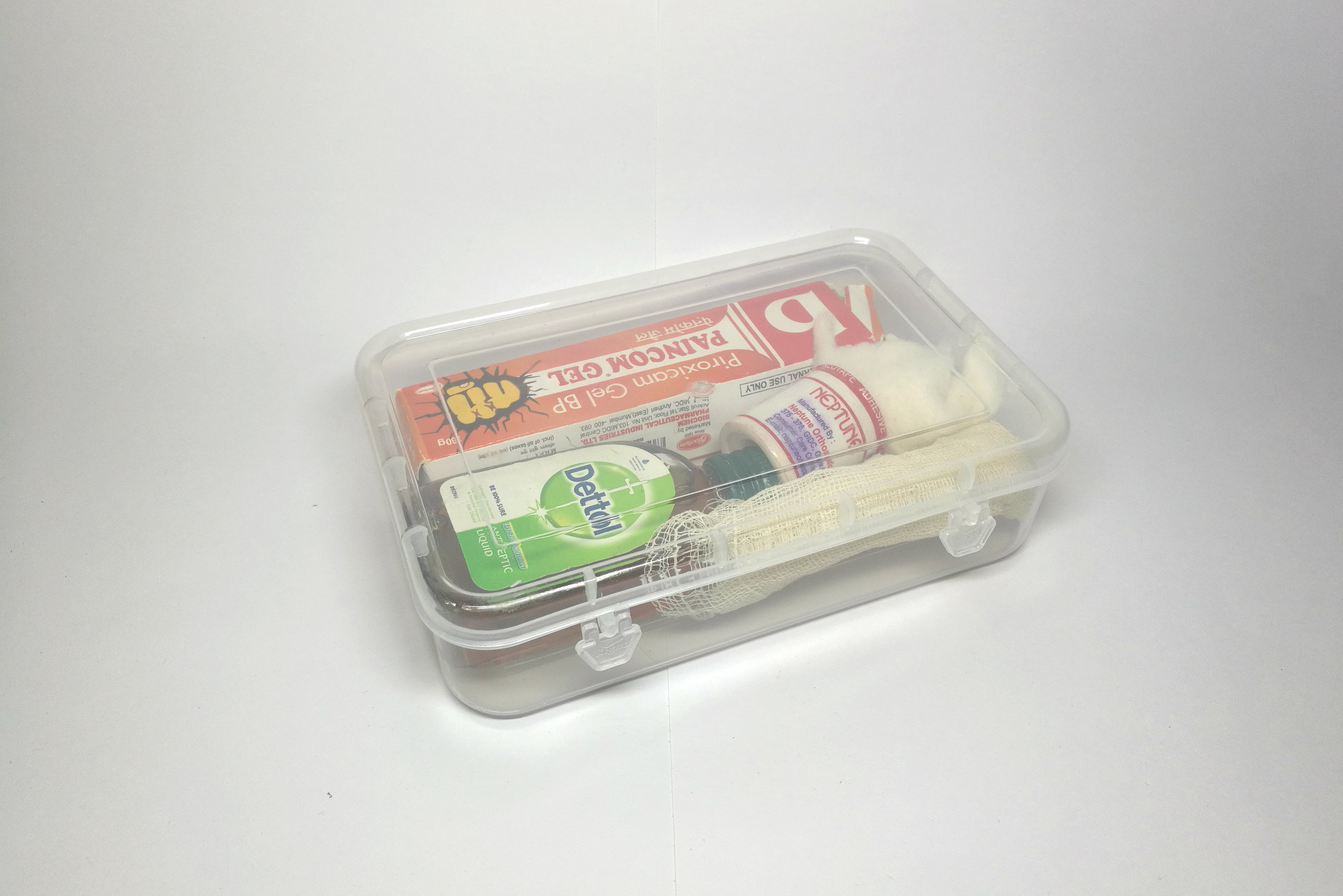 Rectangular Rectangle Transparent Plastic Box