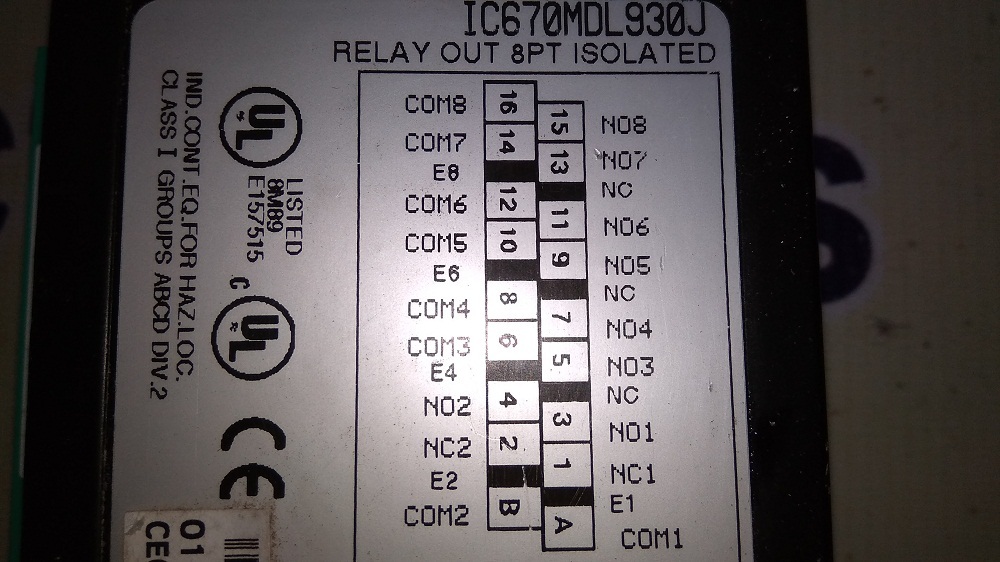 Ge Fanuc Output Module