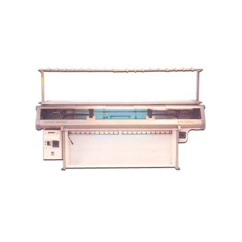 Automatic Flat Knitting Machine - Gauges 7G-18G, 60"/80" Knitting Width, 1.5 kW Power | 3 Phase, 1.2 m/sec Speed, 6-Level Racking, 2 Yarn Carriers
