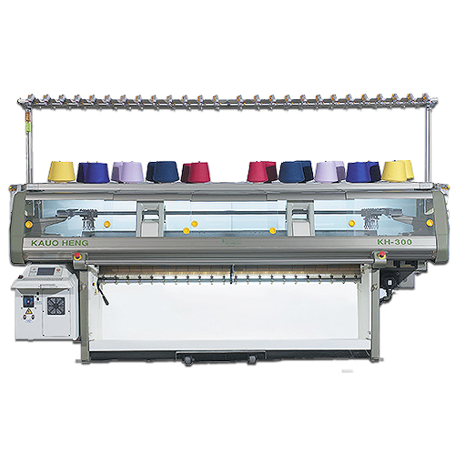 Textile Power Flat Knitting Machines - Electric Drive, Computer Control with LCD Display | For Versatile Knitted Fabrics and Garments Creation, Warranty Included
