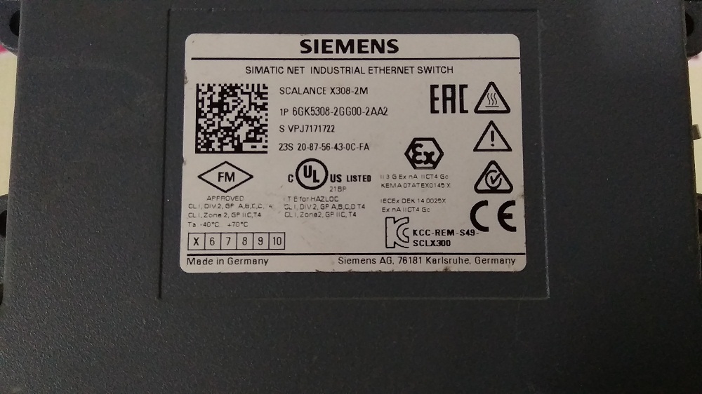 Siemens Ethernet Switch