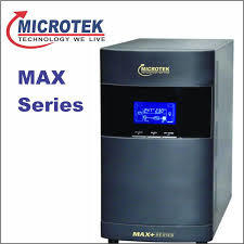 Microtek Inverter - 3 Kva / 2700 Watts, Brown | High Frequency Double Conversion, Lcd/led Display, Emi/rfi Noise Filter, Advanced Pfc Technology, Smart Rs232 Communication, Overload Protection