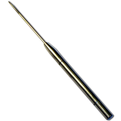 Dissecting Needle - Stainless Steel, Long Length, Silver And Black | Sharp Angled Tip For Precise Dissections In Hospitals & Laboratories