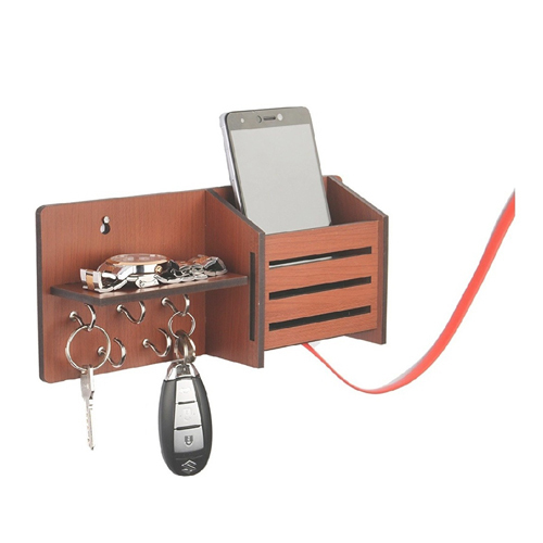 लकڑی की शेल्फ