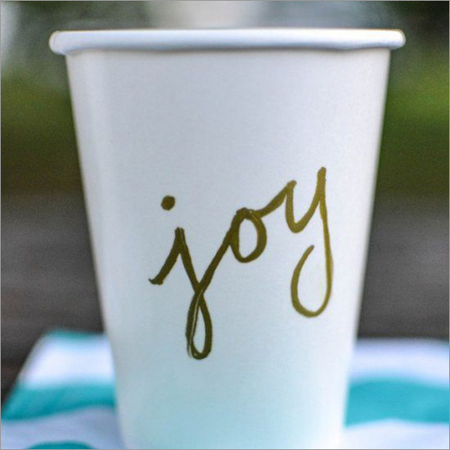 White Plain Paper Cup - Eco-Friendly, Moisture Resistant, 65ml to 650ml Sizes | High Strength, Reusable, Leak Proof for Events and Parties