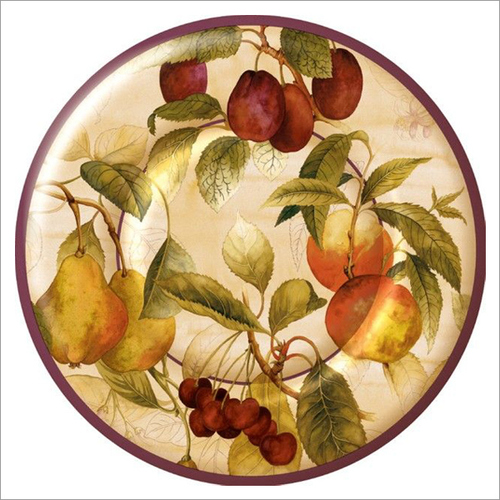 Designer Paper Plates - 6 To 15 Inch Sizes, Multi-color Spectra Paper, 300 To 380 Gsm | Eco-friendly Disposable Event & Party Supplies