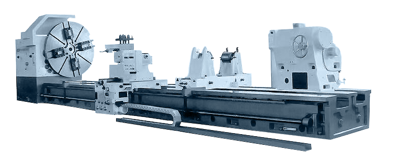 Automatic Large Spindle Bore Heavy Duty Precision Lathe With Max.weight Of Workpiece 32t