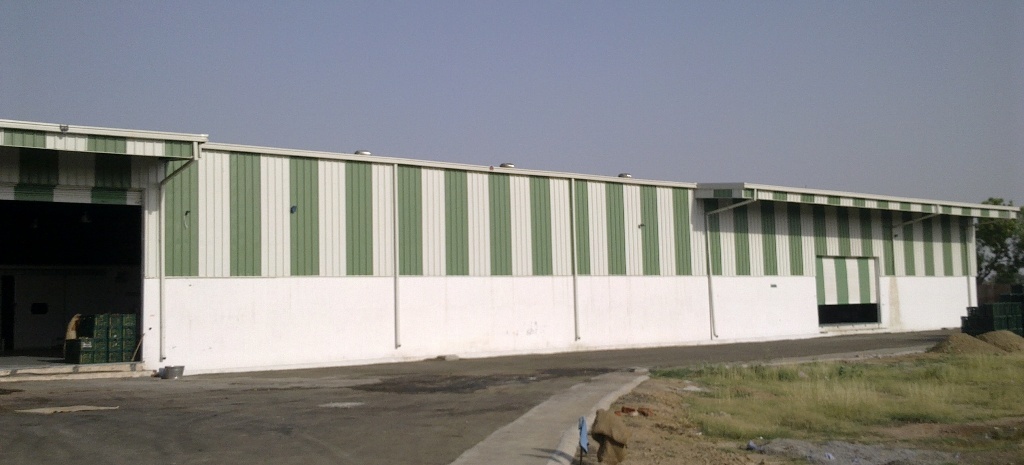 Silver Peb Structure Building