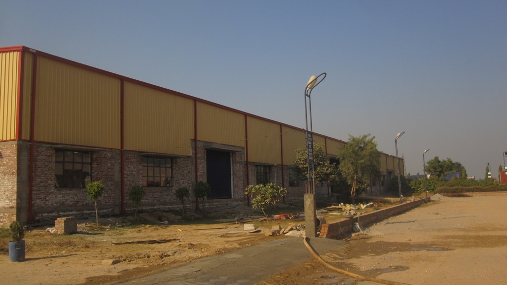 Silver Peb Structure Building
