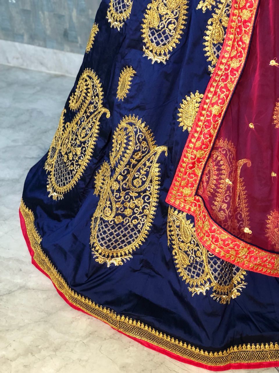 Multi Indian Designer Lehenga