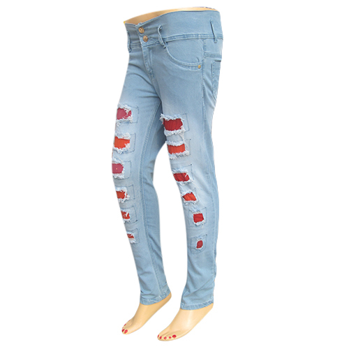 Black And Blue And All Regular Colors. Stretch Jeans