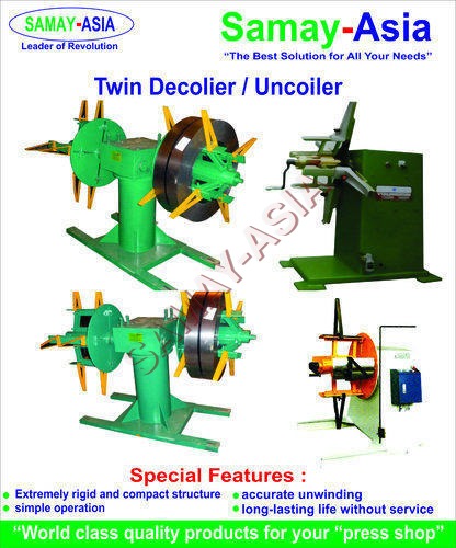 Semi-Automatic Decoiler Machinery