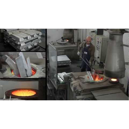 Continuous Conveyor Type Aluminium Ingot Casting Machine Power: 10 Watt (W)