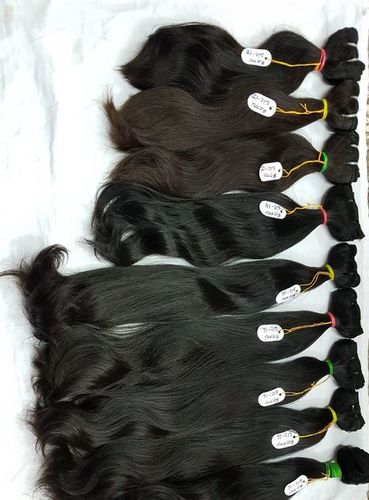 Natural Remy Double Drawn Machine Weft