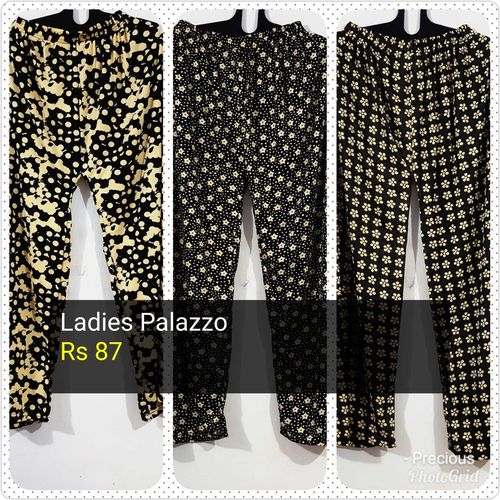 All Season Ladies Cotton Palazzo