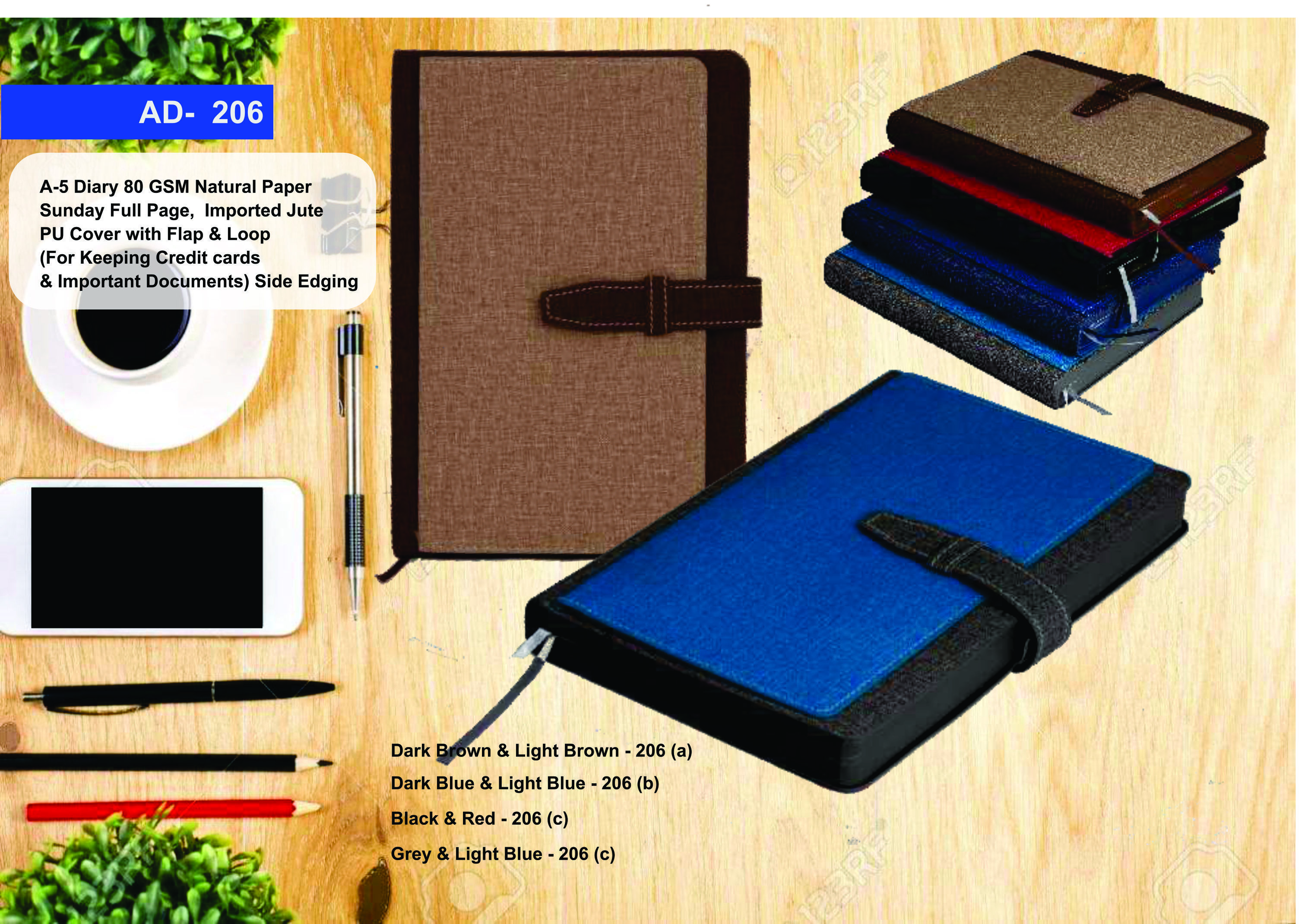 Leather A5 Diary 2019