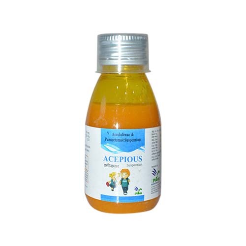 Aceclofenac Paracetamol Suspension Tablets