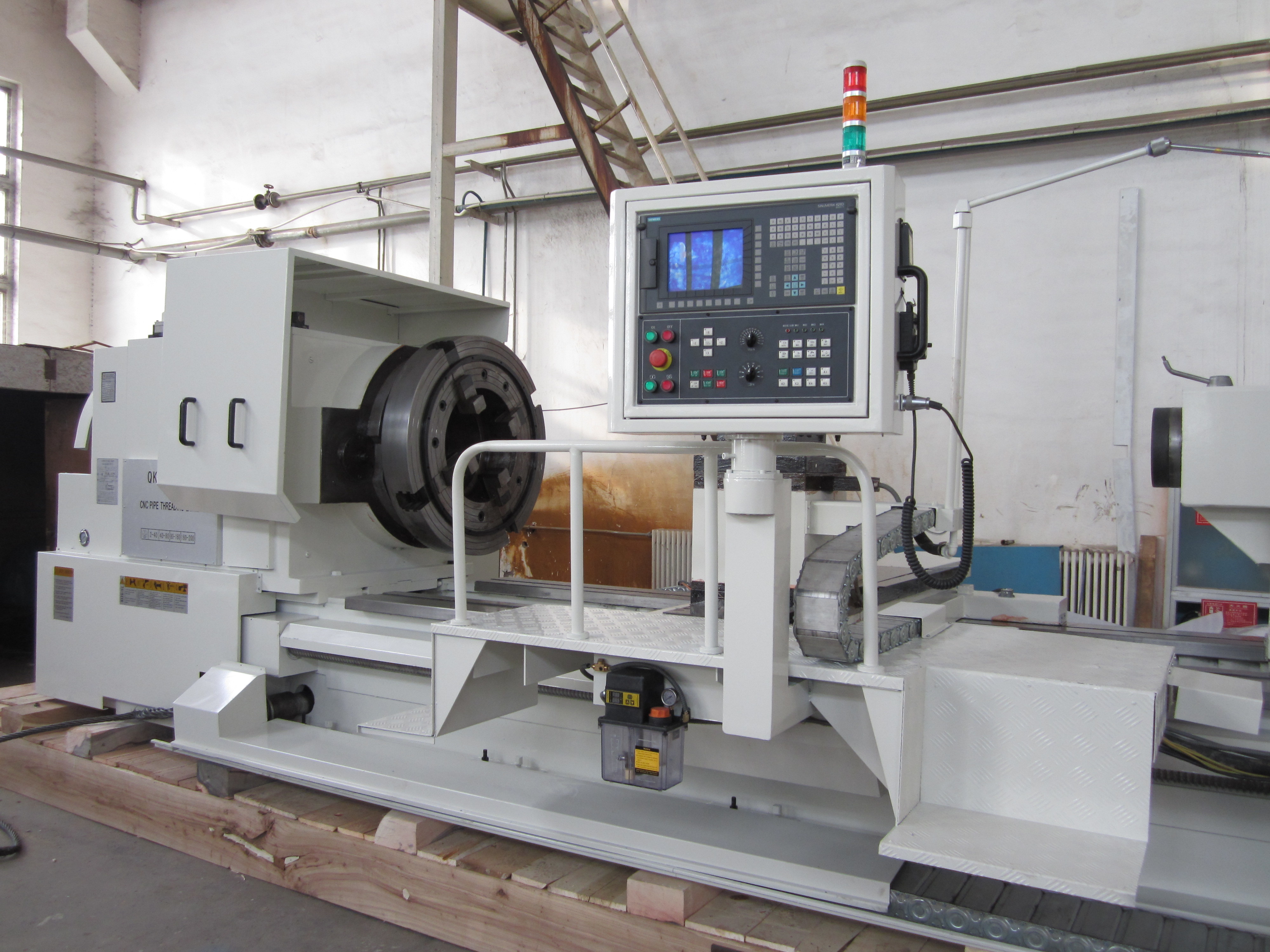 Automatic Oil Country Pipe Threading Lathe Universal From China Qk1246