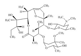 एरिथ्रोमाइसिन अशुद्धता एफ कैस नंबर: 105822-69-7