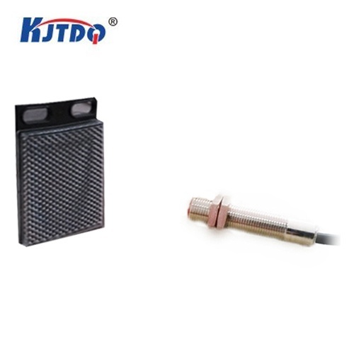 Retro Reflection Sensor - Nickel Copper Alloy, M12*55mm Housing, IP67 Protection | Infrared LED, NPN/PNP Output, 10-30VDC Power, 24-Month Warranty