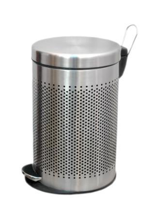 Round Perforated Peddle Bins