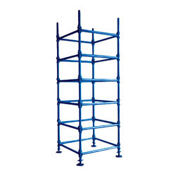 Cuplock Scaffold Tower - Steel Construction, 2.9mm Thickness | Isi Mark Approved, Movable With Wheels, Versatile For Height Work