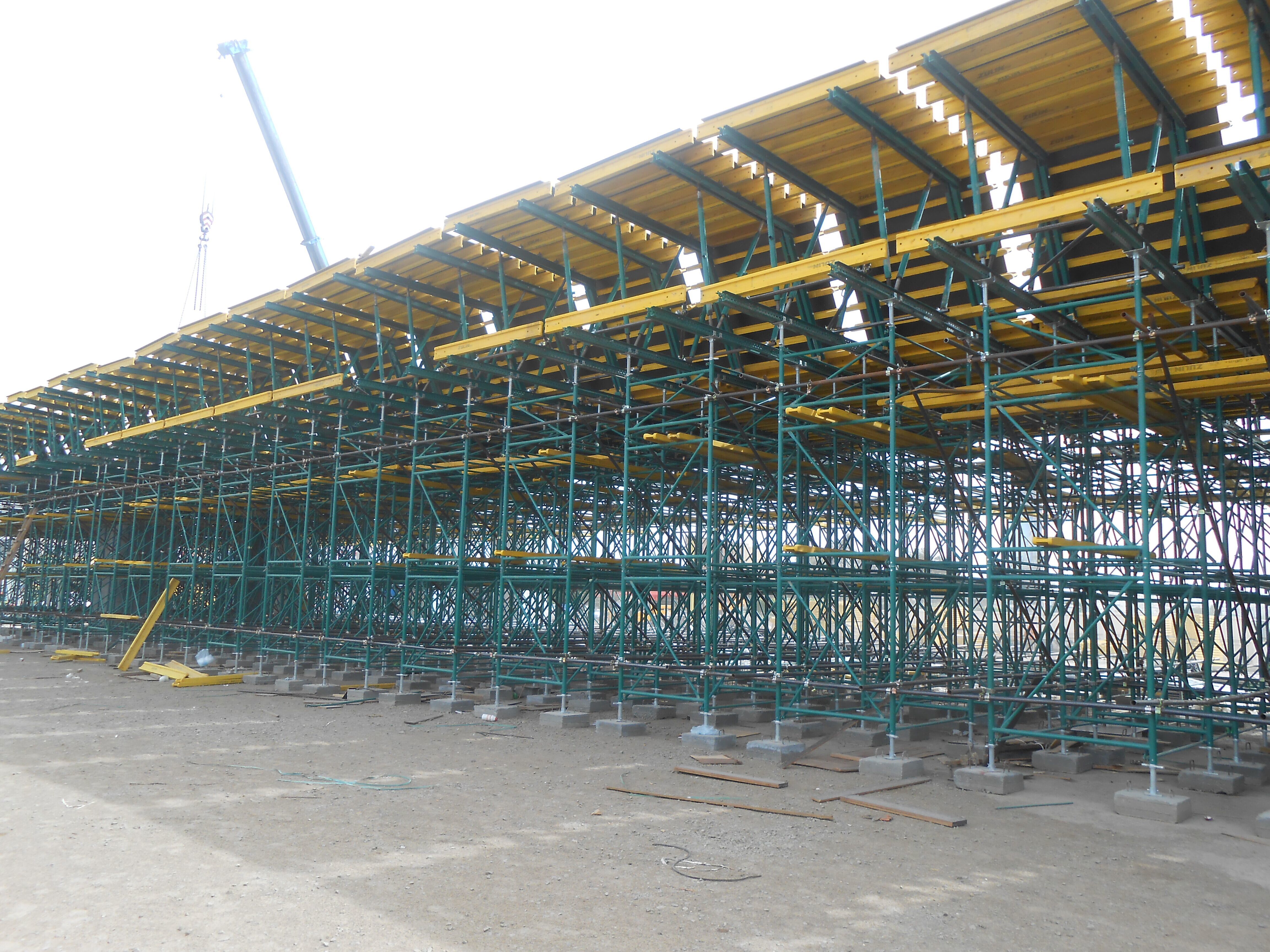 Cuplock Scaffold Tower - Steel Construction, 2.9mm Thickness | Isi Mark Approved, Movable With Wheels, Versatile For Height Work