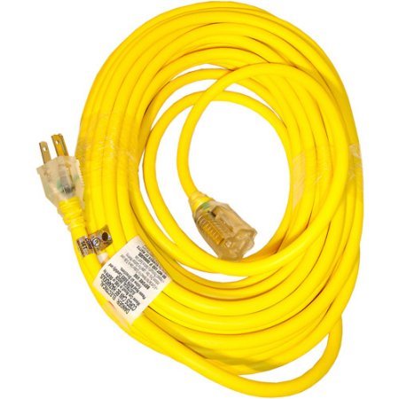 Extension Cord Yellow Color