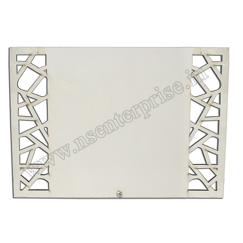 BT-59 MDF Table Frame - High-Quality White Wooden Material | Personalized Photo Sublimation with Lively Prints