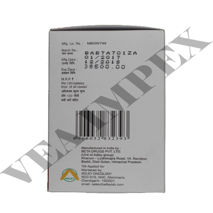 Abiraterone Acetate Tablets - 250mg, Anti-cancer Medication For Metastatic Castration-resistant Prostate Cancer Treatment, Store Below 30â°c