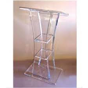 एक्रिलिक पोडियम स्टैंड