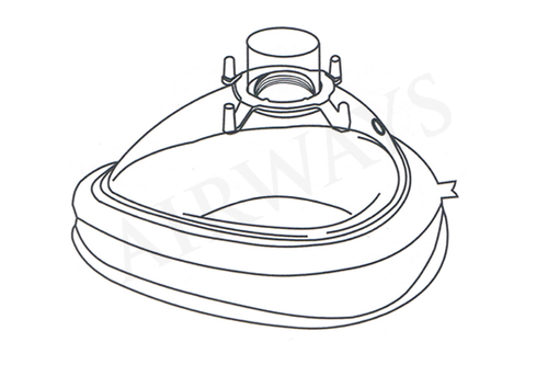 White Cusion Inflatable Mask