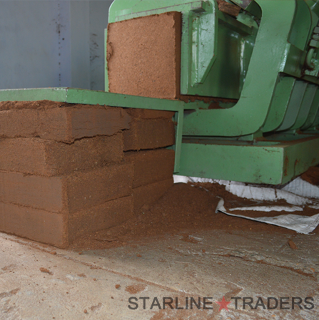 Dark Brown Coco Peat 5 Kg Blocks