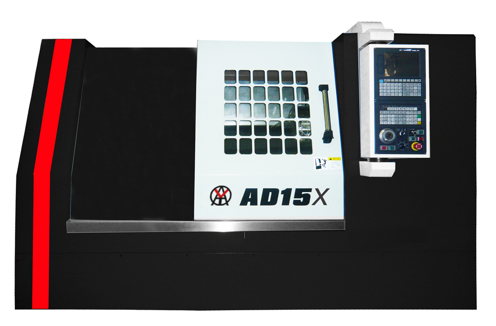 Horizontal Good Consistency Cnc Lathe 45 Degree Slant Bed For Metal Cutting
