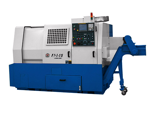 Black New Condition Cnc Lathe Turning Slant Bed Screw Machine