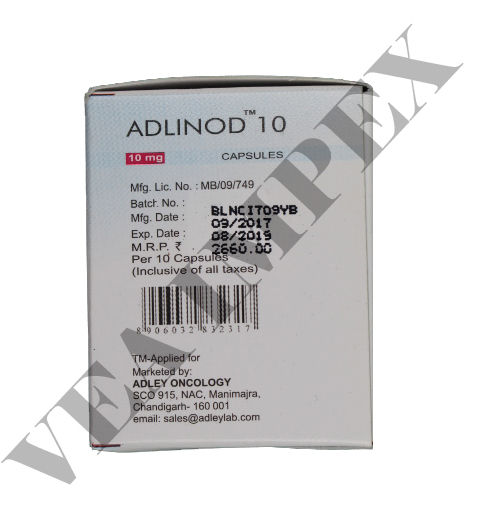 Adlinod 10 Mg (Lenalidomide Capsules) - Drug Type: General Medicines