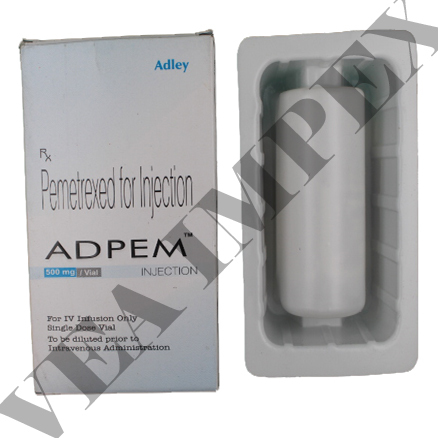 Adpem 500 Mg(Pemetrexed Injection) - Drug Type: Injection