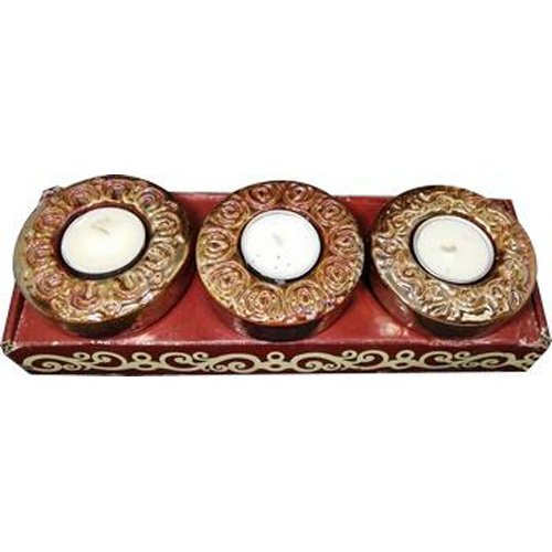 3 सेट समग्र मोमबत्ती