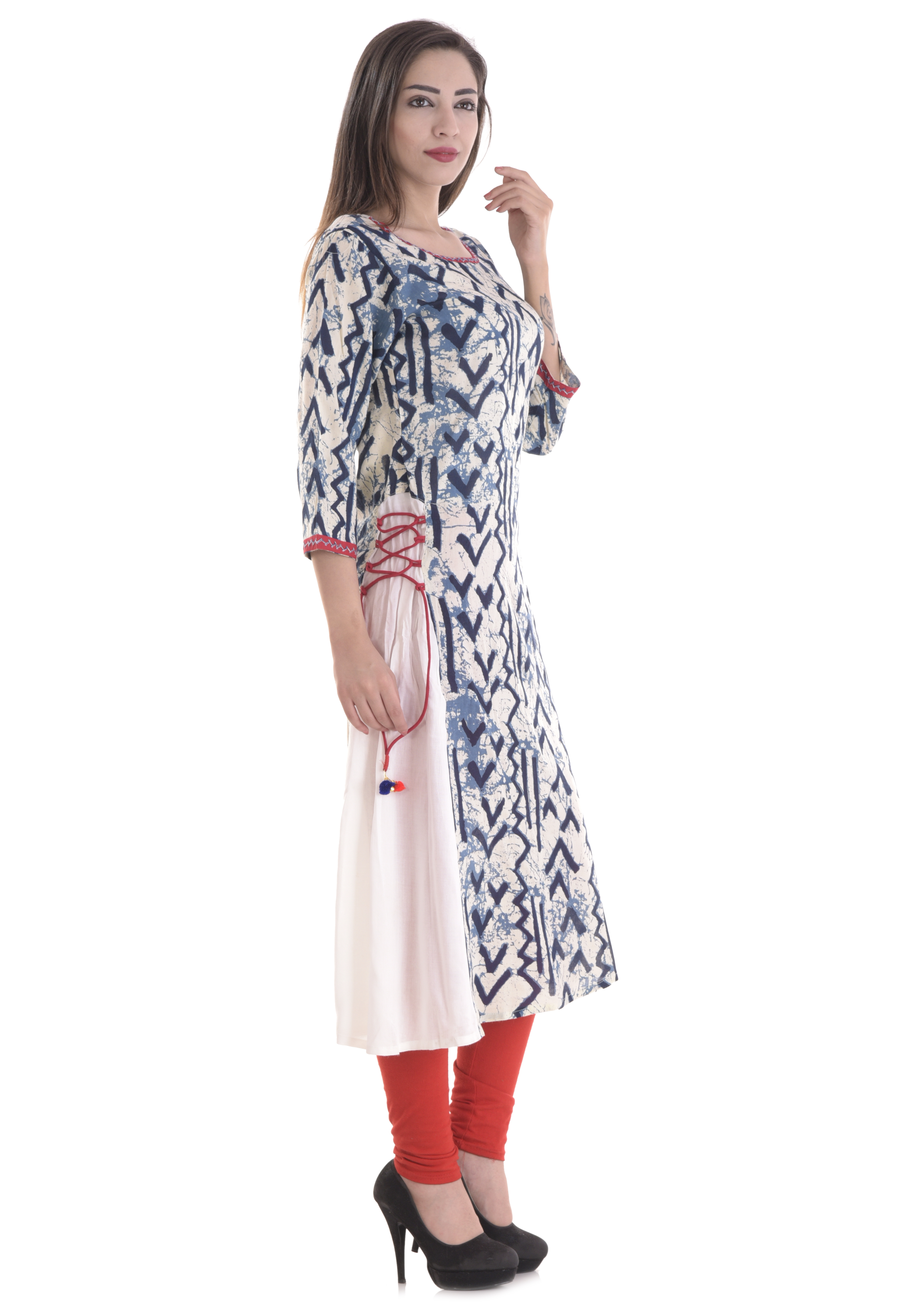 Multi Color Ladies Designer Long Kurti