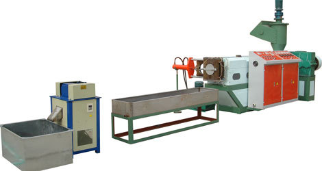 Plastic Recycling Machine - Steel, 50-600 kg/hour Capacity | 75mm, 90mm, 100mm Screw Diameters, PLC Control System