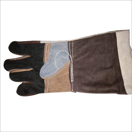 रंगीन चमड़े के दस्ताने