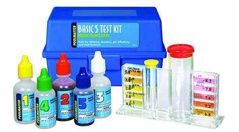 Water Test Kit - Glass & Plastic, 15x10x5 Cm | Accurate Results, Easy To Use, Portable, Long Lasting, Reliable For Water Purity Analysis