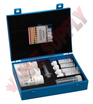 Water Test Kit - Glass & Plastic, 15x10x5 Cm | Accurate Results, Easy To Use, Portable, Long Lasting, Reliable For Water Purity Analysis