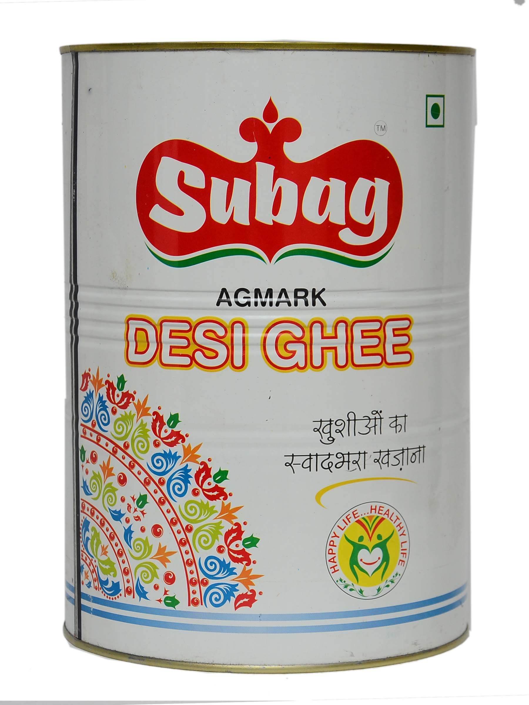 Subag Buffalo Ghee - Pure Milk Butter, Agmark Certified , Yellow Aroma-infused Delight For Healthy Cooking