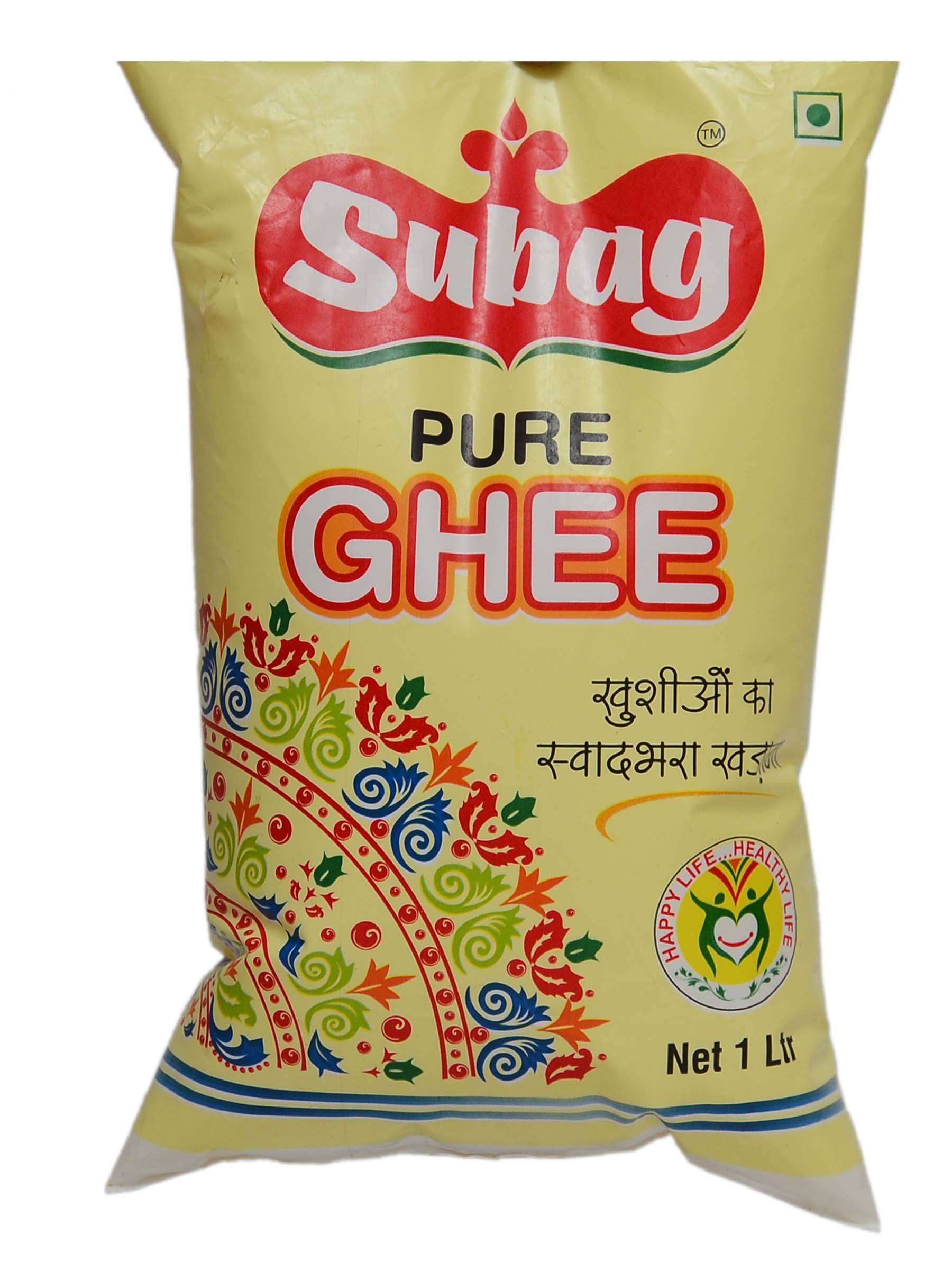 Subag Buffalo Ghee - Pure Milk Butter, Agmark Certified , Yellow Aroma-infused Delight For Healthy Cooking