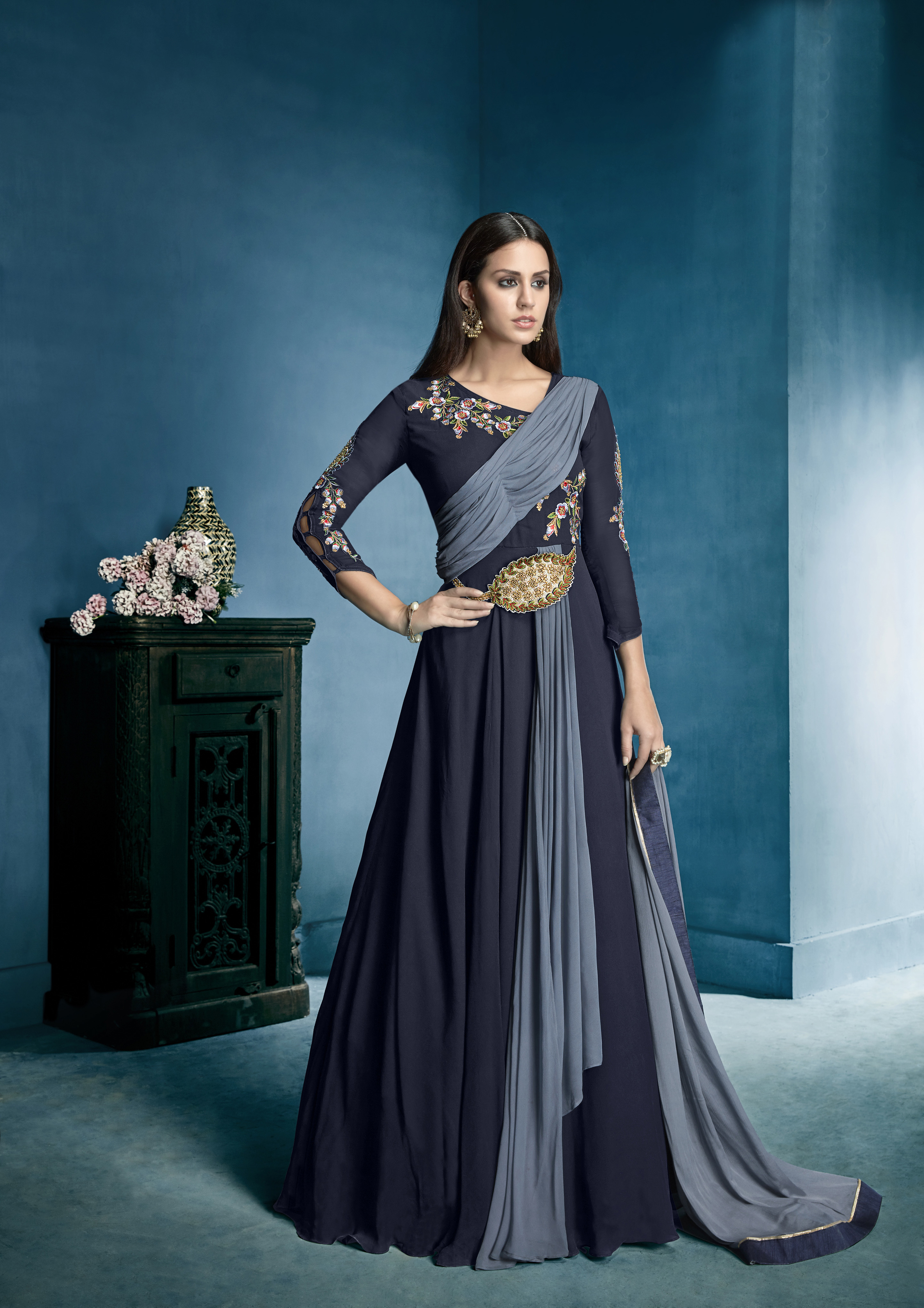 As Per Image Anarkali Georgette Suits